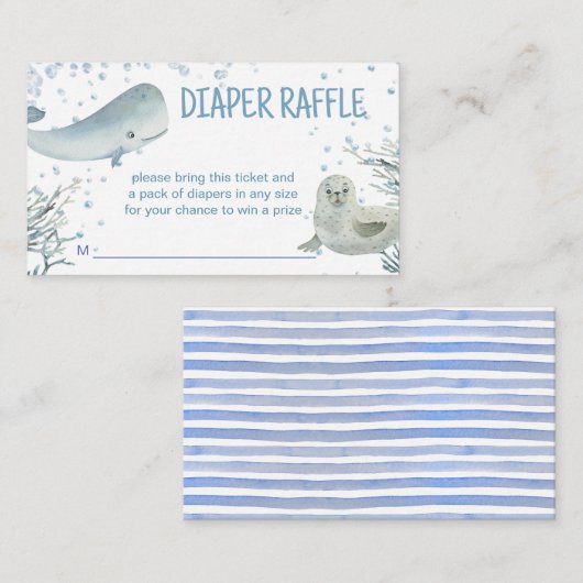 Mini-Marineschlüssel für Meeres- und Seemannsdusch Begleitkarte (Vorne/Hinten)