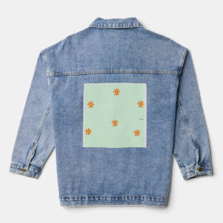Mini-Märzblümchen  Jeansjacke