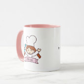Mini-Masterchef-Tasse für kleine Köche! Tasse (Vorderseite Links)