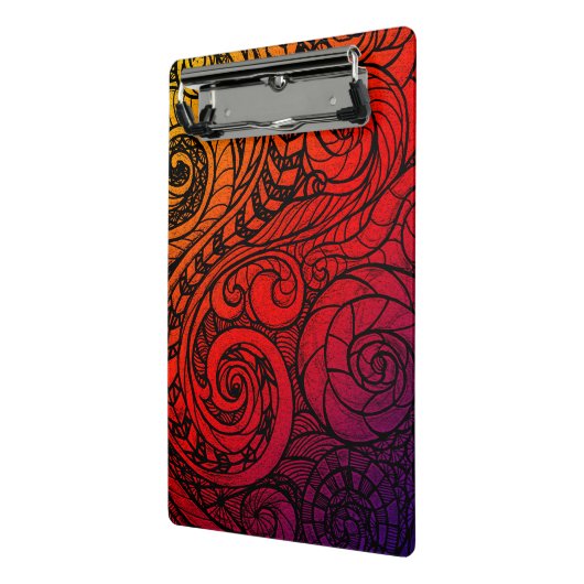 Mini Masterpiece Doodle-Zwischenablage Mini Klemmbrett (Gewinkelt2)