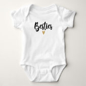 Mini Matching Besties Script T - Shirt (Vorderseite)