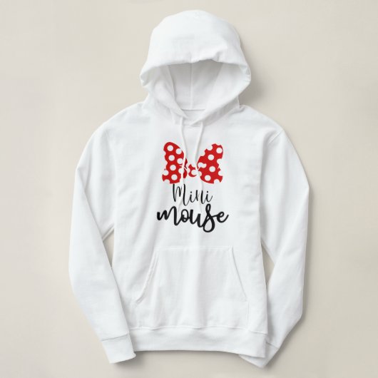 Mini-Maus-Shirt Hoodie (Design vorne)