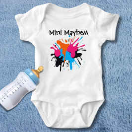 Mini Mayhem Baby Strampler