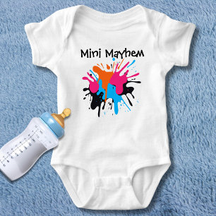 Mini Mayhem Baby Strampler