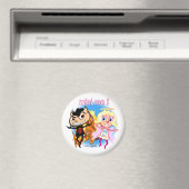 Mini Me! Naughty Boy und Nice Girl Magnet (In Situ (Geschirrspüler))