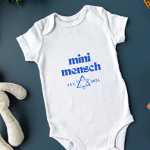 "Mini Mensch" Niedlicher jüdischer Junge Moderner 