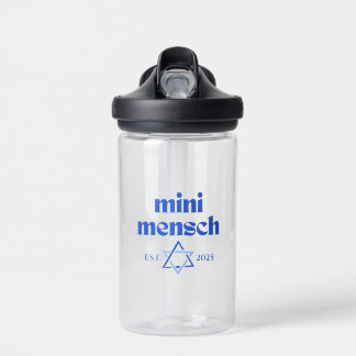 "Mini Mensch" Niedlicher jüdischer Junge Moderner  Trinkflasche