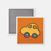 Mini Mini Car Magnet (Vorderseite/Rückseite)