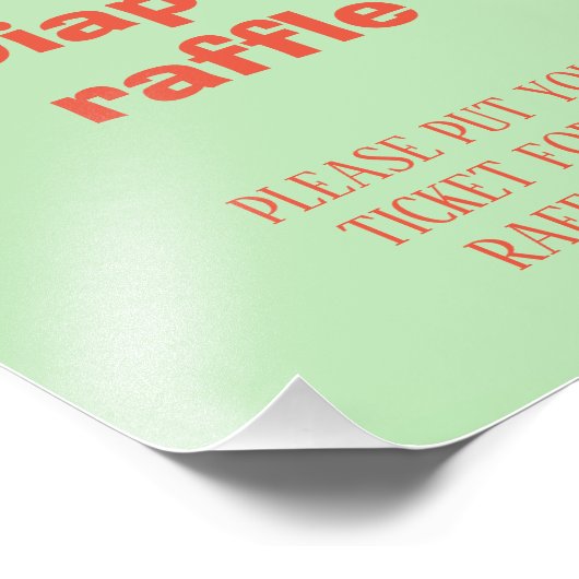 Mini-Mini-Dusche: Lotterie Fotodruck (Ecke)