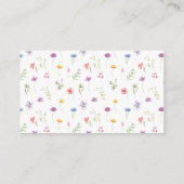 Mini-Mini-Duschpreisraffinerie auf der Wiese Wildb Begleitkarte (Rückseite)