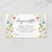 Mini-Mini-Duschpreisraffinerie auf der Wiese Wildb Begleitkarte (Vorderseite)