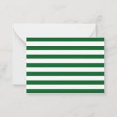 MINI Minimalistisch Classic Frohe Weihnachtskarte Mitteilungskarte (Rückseite)