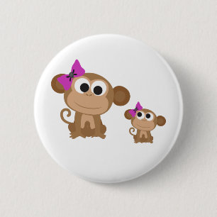 Mini-mir-Affe Button
