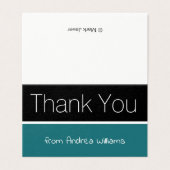 Mini Modern Budget Vielen Dank Anmerkungen (Außenseite Aufgefaltet)