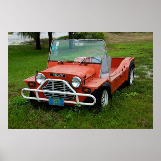 Mini Moke Poster (Vorne)