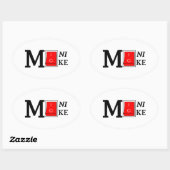 Mini Moke Sticker (Blatt)