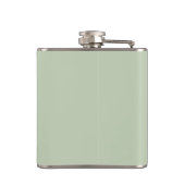 Mini Monogram Personalisiert Bridesmaid Hip Flask Flachmann (Rückseite)