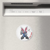 Mini Mons Magnet "I m LATE" (In Situ (Geschirrspüler))