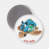 Mini Mons "Take a Ride" Magnet (Vorderseite/Rückseite)