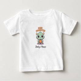 Mini Monster Personalisiert Baby Halloween T - Shi Baby T-shirt