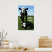 Mini-Moo Poster (Küche)