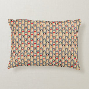 Mini Mops Weihnachtsdekor Accent Kissen