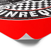 Mini Morris Poster (Ecke)