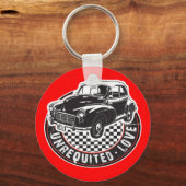 Mini Morris Schlüsselanhänger (Vorderseite)