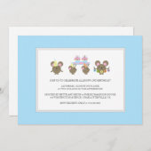 Mini Mouse Geburtstagsparty Einladung (Vorne/Hinten)