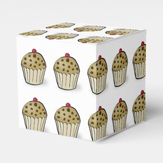 Mini Muffins Geschenkschachtel (Vorderseite)