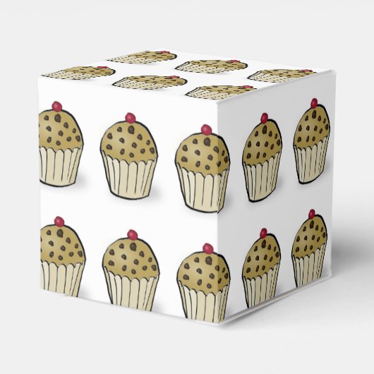 Mini Muffins Geschenkschachtel (Rückseite)