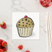 Mini Muffins Serviette (Beispiel)