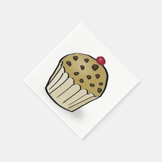 Mini Muffins Serviette (Ecke)