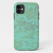 Mini-Muster für digitale Camouflage Case-Mate iPhone Hülle (Rückseite)