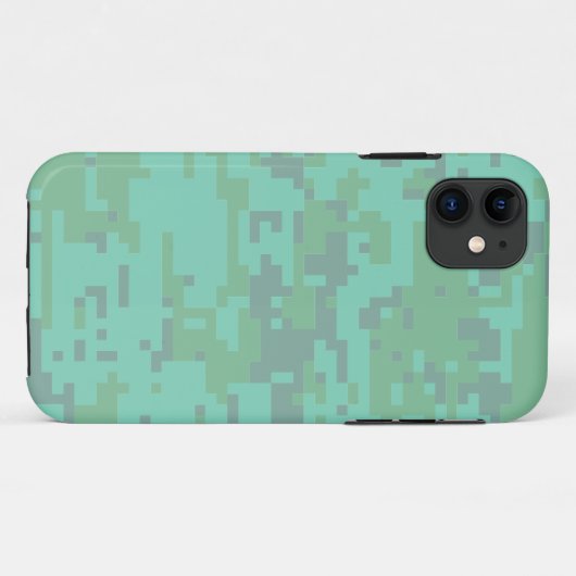 Mini-Muster für digitale Camouflage Case-Mate iPhone Hülle (Rückseite (Horizontal))