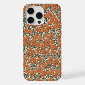 Mini-Orange-Blume iPhone Hülle (Rückseite)