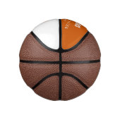 Mini Orange Custom Basketball-Mannschaftsname Numm Basketball (Rechts)