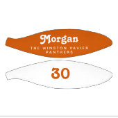 Mini Orange Custom Basketball-Mannschaftsname Numm Basketball (Panele)