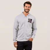 Mini-Orchideen Hoodie (Vorne ganz)