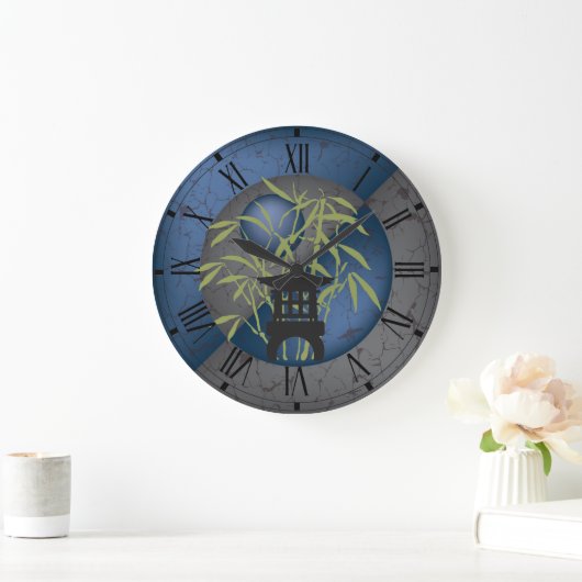 Mini-Pagoda Große Wanduhr (Zuhause)