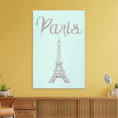 Mini Paris Eiffel Tower Leinwand Kunst, Dichtung u (Insitu (Wohnzimmer))