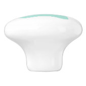 Mini-Paw-Druck Keramikknauf (Seitenansicht)
