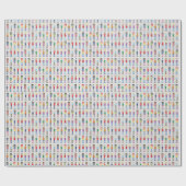 Mini People Video Game Fun Geschenkpapier (Flach)