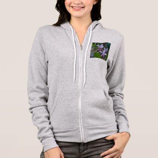 Mini-Phal-Orchideen Hoodie (Vorderseite)