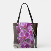 Mini Phalaenopsis Sogo Vivien Lila Orchid Blume Tasche (Rückseite)