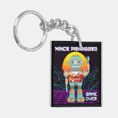 Mini Pie Rigged - Spiel Over Schlüsselanhänger (Vorderseite links)