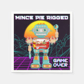 Mini Pie Rigged - Spiel Over Serviette (Vorderseite)