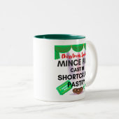 Mini-Pies in Backwaren mit Kruste 2 Zweifarbige Tasse (VorderseiteRechts)