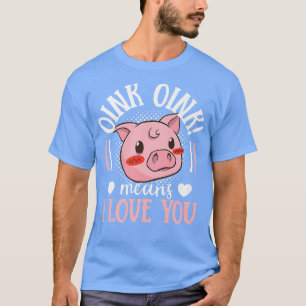 Mini Pig Piggies Piglet Baby Pig Schweine Schweine T-Shirt