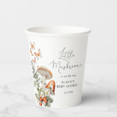 Mini-Pilzdusche aus dem Wald Pappbecher (Vorderseite)